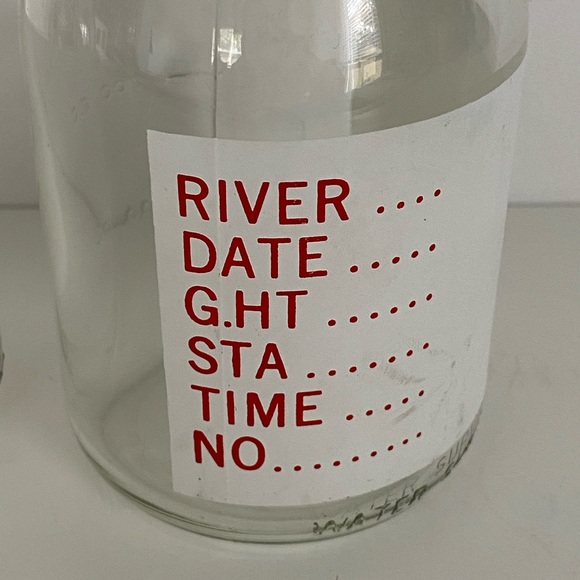 Vintage water sample bottles - Picture 2 of 5